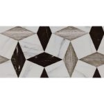 Geometrijska dekor pločica 25x50
