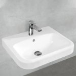 Konzolni lavabo bele keramike