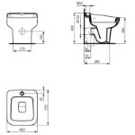 Slika Ideal Standard Brenta Rešetka za trokadero hromirana