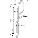 Слика на Туш Сет Croma Select S Vario Shower Set 0.65 M 26562400