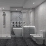 Podne pločice imitacija cementa terrazzo