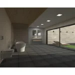 Pločica Urban Cenere 60x60 u kupatilu