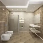 Braon pločice imitacija mermera