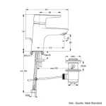 Ideal Standard Connect Blue slavina za lavabo
