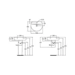  Connect Lavabo Sphere 55 60x45,5 E786401