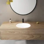 Vernis Baterija za Lavabo 100 Mat Crna 71551670