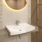 Beli konzolni lavabo