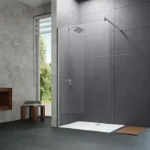Walk in paravan 100x200 srebro mat