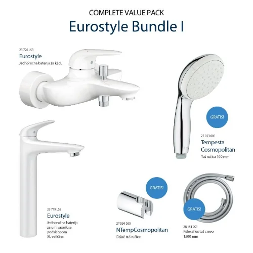 Grohe komplet za kupatilo