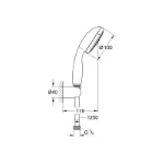 Grohe Tempesta 100 tuš set