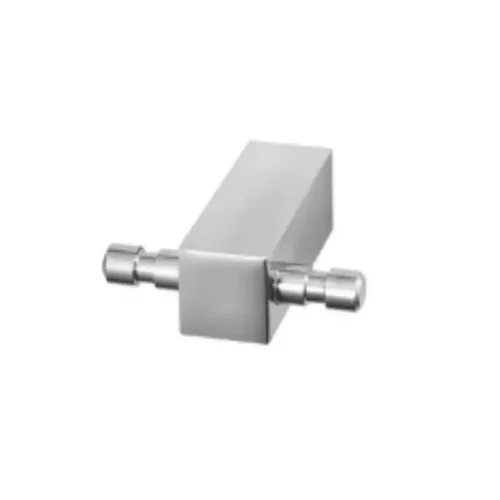 dvostruka vesalica za kupatilo inox cube v2