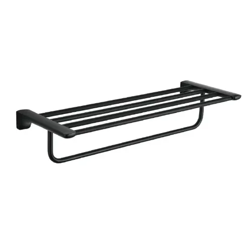 držač peškira mat black