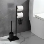 crni set za wc četku i papir