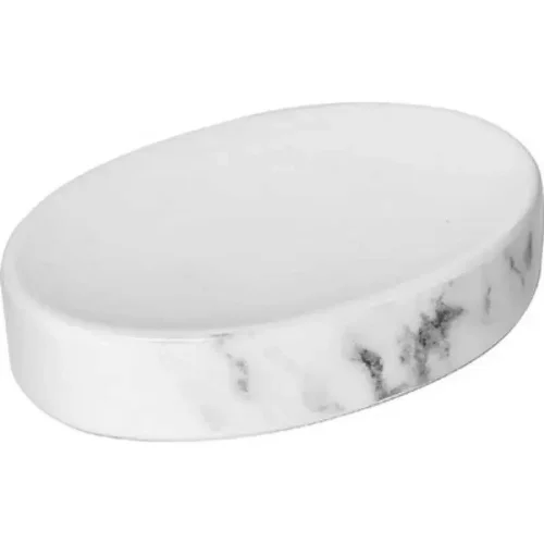 keramički držač sapuna bijela marble