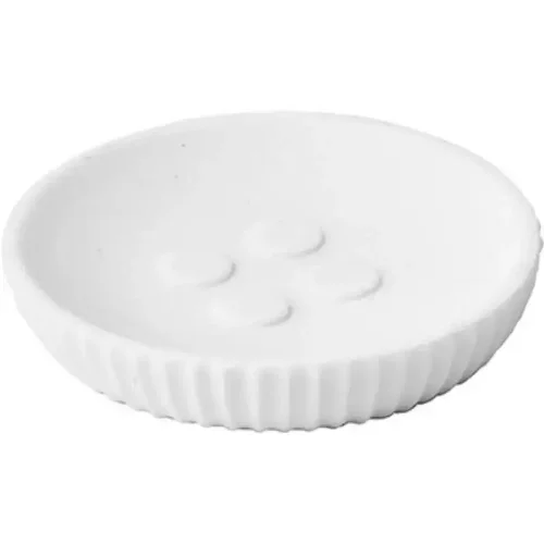 Držač sapuna poliresin bela boja Tendance