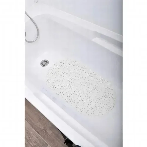 pvc guma za kadu 69x36 cm bela