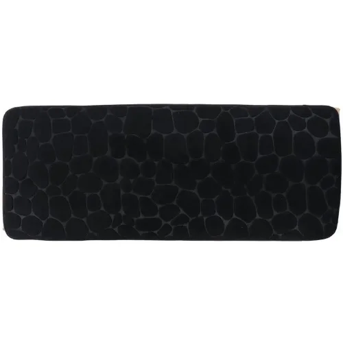 kupatilski tepih 45x120 memorijska pena crni