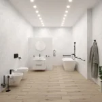 metalna wc četka chrome