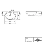 Loop & Friends Lavabo 56x36 61613001