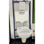 Viseća WC šolja polukružnog oblika