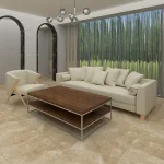 Podne pločice 60x60 imitacija cementa bež