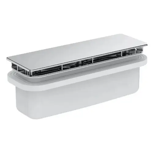 ultra flat sifon hrom dekorativni poklopac