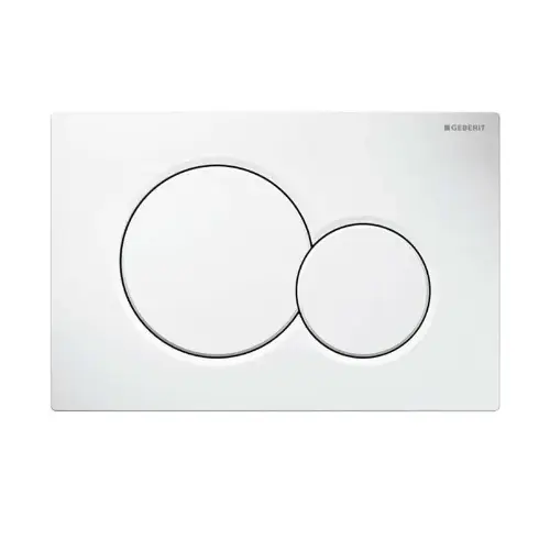 ALT TAG Geberit Tipka Delta 01 bijela