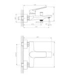 Slavine I Emma baterija za kadu HB6442533C