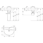Connect Lavabo 60 E787501