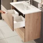 Kupatilski ormarić imitacija drveta 80cm