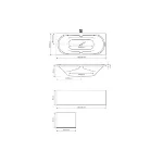 Normandia Kada Lux Duo 180x80