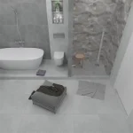 Svetla mat pločica za terasu