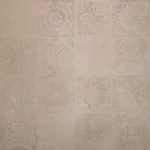 Bež podna pločica 59x59 sa rustičnim dekorom za terasu