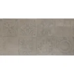 Siva podna pločica sa ornamentima