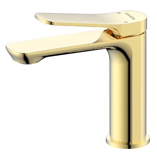 Luna Oro baterija za lavabo zlatna