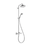 Hansgrohe Croma 220 Air tuš sistem sa termostatskim mešačem