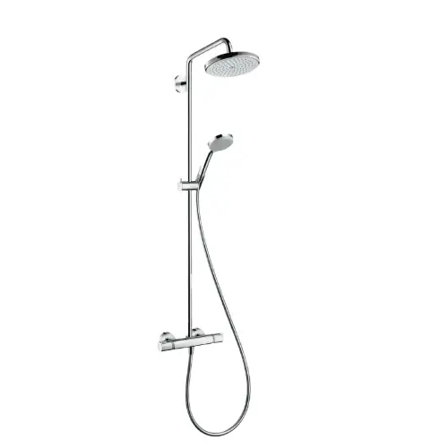 Hansgrohe Croma 220 Air tuš sistem sa termostatskim mešačem