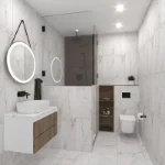 Imitacija mermera 45×45 pod