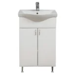 lavabo sa ormarićem beli