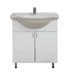 lavabo sa ormarićem beli