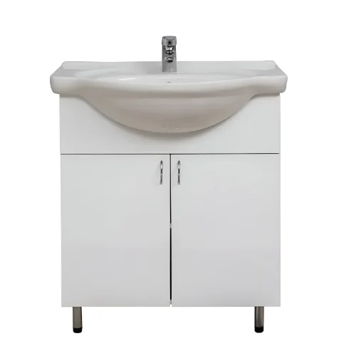 lavabo sa ormarićem beli