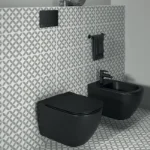 aqua blade wc šolja crna