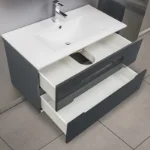 sivi lavabo s ormarićem 900BX