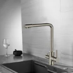 Moderna slavina za kuhinju inox izgled