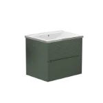 Lavabo sa ormarićem - Rigo 600BX Verde Salvia Lavabo E-8005-60