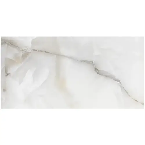 Onyx Faset White zidna pločica 25x50