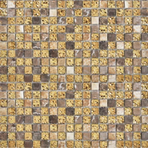 Zlatni kamen-staklo mozaik 30x30