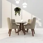 Podna pločica Athens White imitacija mermera