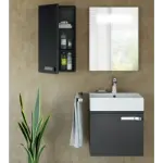 Lavabo na nameštaj bela sjajna