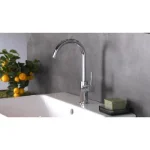 Visoka chrome slavina sa okretnim izlivom